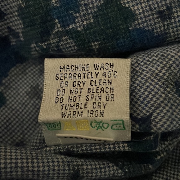 Men’s Bugatchi Button Down Cotton Long Sleeve Collared Dress Shirt Large - Picture 15 of 16